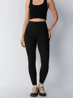 Thermal Dot Fleece Stretch Shaping Legging