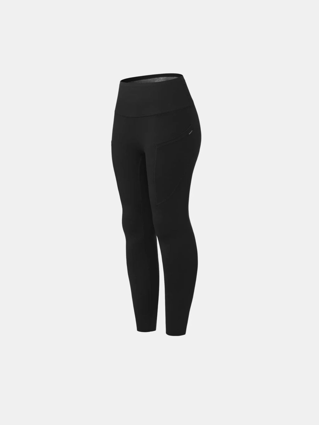 Termiczne legginsy modelujące z dzianiny polarowej w kropki, rozciągliwe