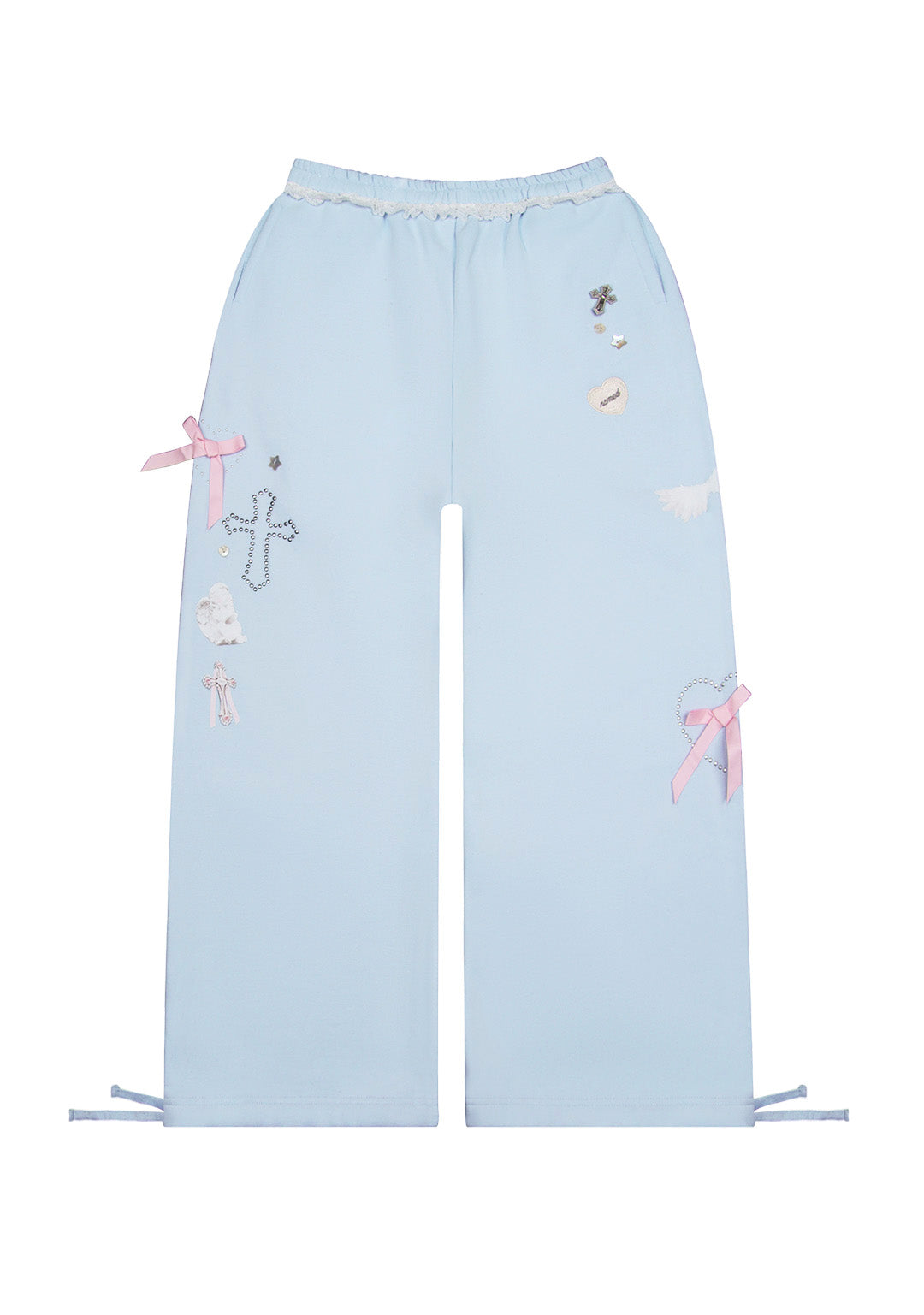 WHISPER OVERSIZED JOGGER BABYBLAU