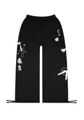 WHISPER OVERSIZED JOGGINGHOSE SCHWARZ