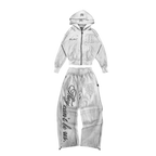 "DIRTY SNOW" CRYSTALIZED SWEATSUIT
